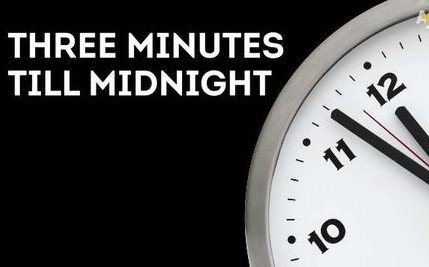 Doomsday Clock Set To Three Minutes To Midnight Pnnd Responds