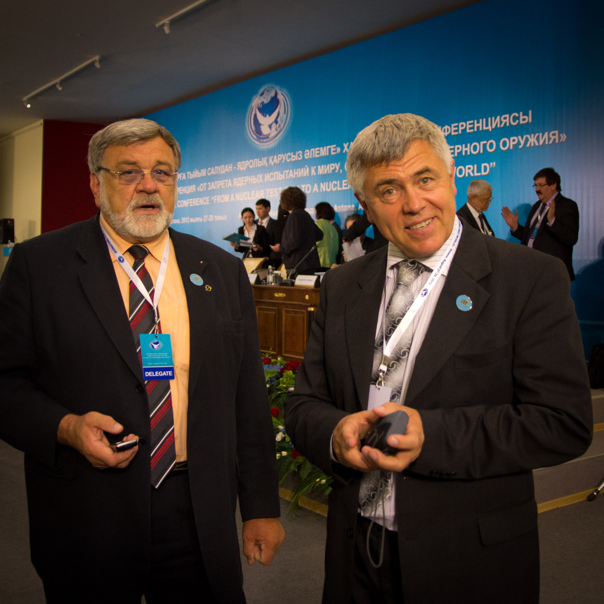 Senators Jaroslav Doubrava and Miroslav Krejča, Czech Republic