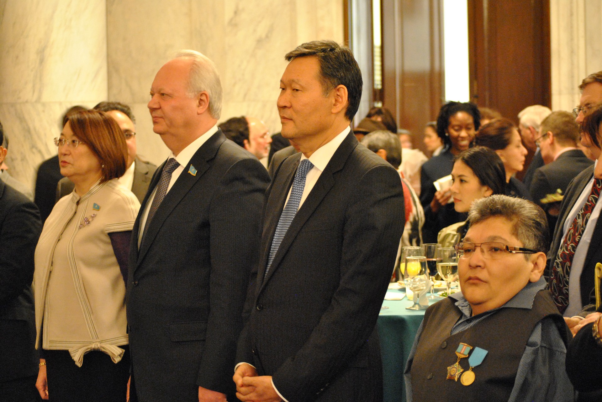 Reception at the Kenedy Causus Room, Feb 27, 2014