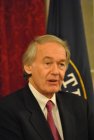 US Senator Ed Markey, PNND Co-President, at the reception at the Kenedy Causus Room, Feb 27, 2014