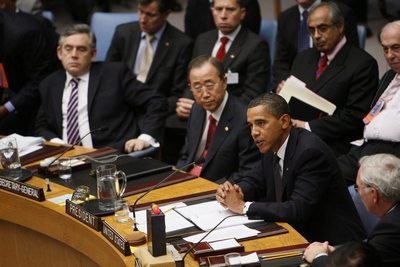 US President Obama chairs Security Council session on nuclear disarmament. Norwegian parliamentarian Jenny Folling calls for further such action by the Security Council